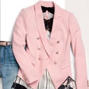 White House Black Market Pale Pink Blazer